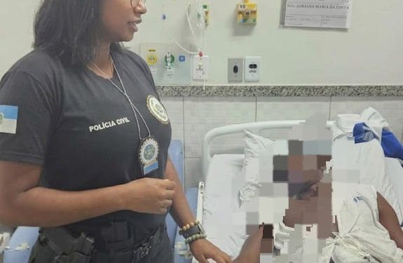 Homem é preso após esfaquear companheira na frente do filho em Volta Redonda