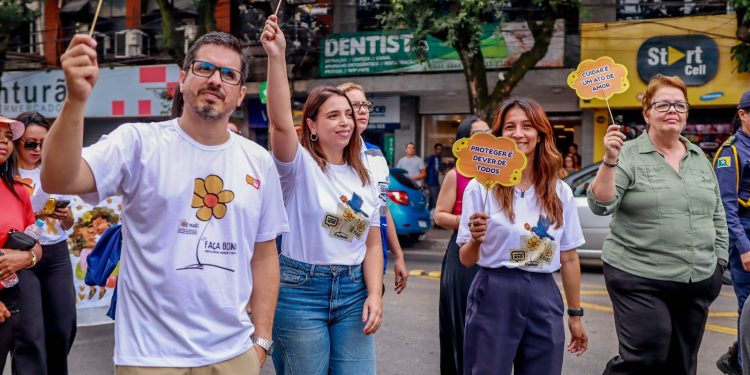 Caminhada do Maio Laranja mobiliza Barra do Piraí no combate à violência sexual contra crianças