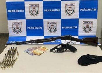 Dois homens são presos com armas em Paty do Alferes