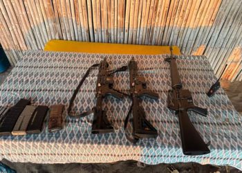 Operação da PM prende quatro e apreende fuzis em Paraty