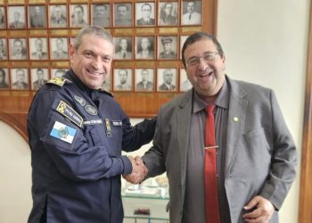 Munir Neto se reúne com novo secretário da PM para tratar da segurança no Sul Fluminense