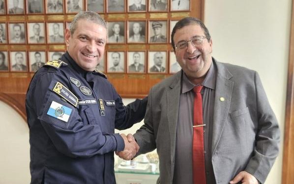 Munir Neto se reúne com novo secretário da PM para tratar da segurança no Sul Fluminense