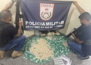 PM apreende quase 10 quilos de cocaína e prende dupla em Angra