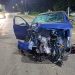 Três pessoas ficam feridas em acidente entre carro e carreta na BR-393, em Vassouras
