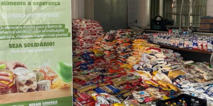 Banco de Alimentos de Volta Redonda recebe 4,5 toneladas de doações em show na Ilha São João