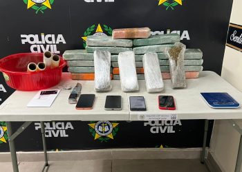 Polícia Civil prende três suspeitos e apreende 15 kg de maconha em Barra Mansa