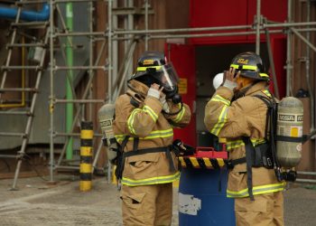 Eletronuclear realiza simulado de incêndio na Central Nuclear de Angra dos Reis