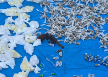 P2, BAC e GAM prendem três com drogas e arma em Volta Redonda