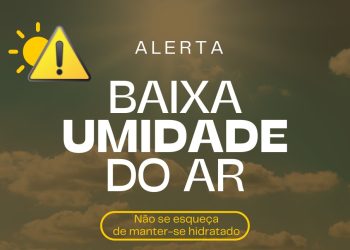 Inmet alerta para ar seco no Sul Fluminense neste domingo