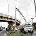 Via Sérgio Braga começa a receber nova iluminação pública em Volta Redonda