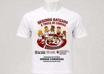 Gingae realiza 2º batizado e troca de cordas de capoeira em setembro