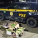 PRF encontra 324 frascos de lança-perfume em bagagem de passageira na BR-040