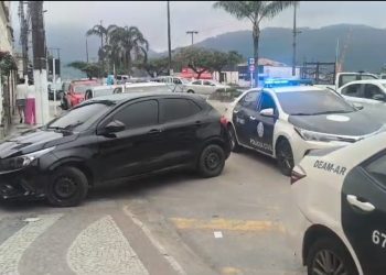 Homem é preso após veículo furtado ser localizado por câmeras de segurança em Angra dos Reis