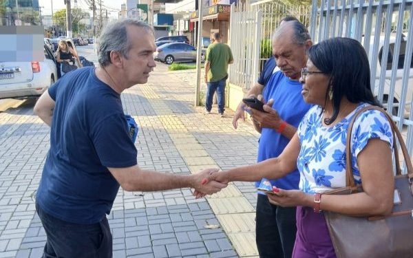 Coronel Henrique propõe Ciosp Regional durante campanha em Volta Redonda