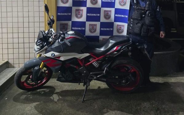 Homem é preso após furtar moto BMW em Miguel Pereira