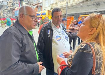 Munir Neto participa de caminhada ao lado de Haroldo Filho em Valença