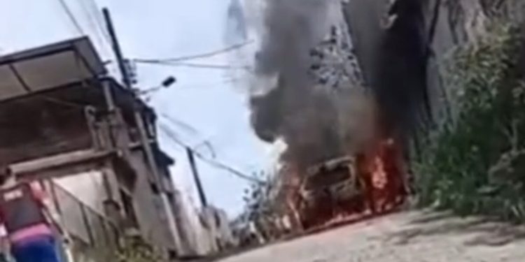 Homem é encontrado carbonizado dentro de carro em Barra Mansa