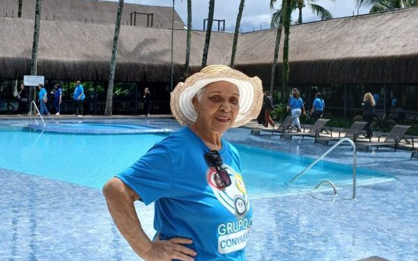 Idosa de 87 anos redescobre a alegria de viajar e viver novas experiências em Volta Redonda