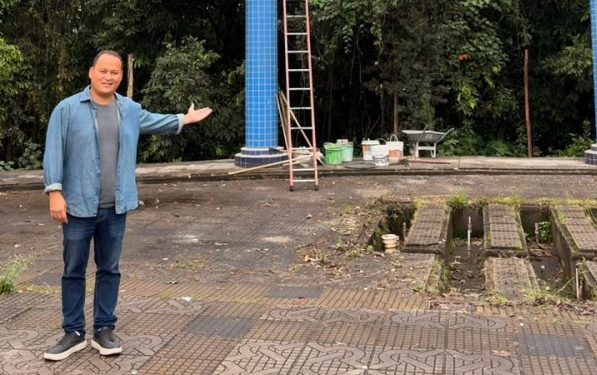 Pedido de criança com TEA leva à reforma do chafariz da Beira Rio em Volta Redonda