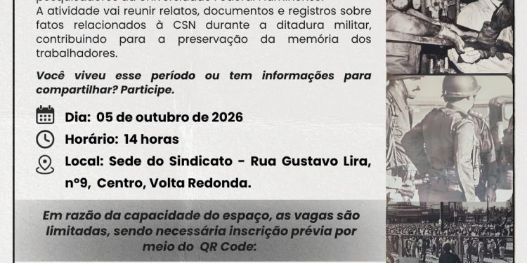 Memória dos trabalhadores da CSN