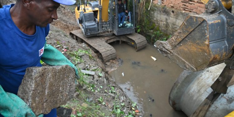 Barra Mansa avança nas obras de drenagem no Boa Vista