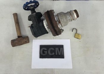 Guarda Municipal prende homem após furto de peça de chafariz em Volta Redonda
