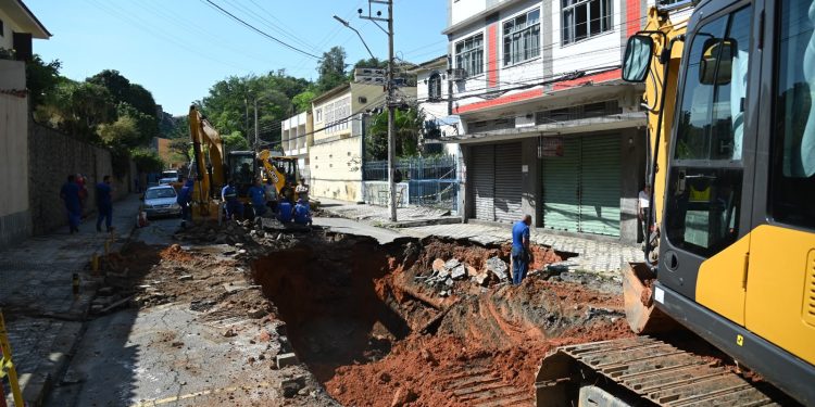 Prefeitura de Barra Mansa prevê recuperação de trecho no Verbo Divino em quatro dias