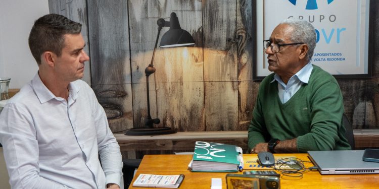 Diogo Balieiro promete apoio à AAPVR de Volta Redonda