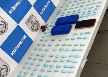 Homem é preso com drogas após tentar fugir da polícia em Volta Redonda