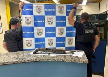 PM e Polícia Civil apreendem espingarda em Barra Mansa
