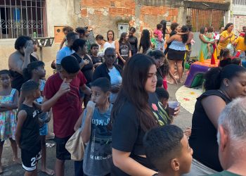 Festa das Crianças reúne famílias no Recanto do Sol, em Barra Mansa