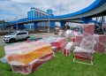 Barra Mansa inicia decoração de Natal na Avenida Roosevelt Brasil