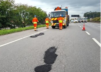 Rio-Santos terá obras de recuperação do pavimento até sexta-feira
