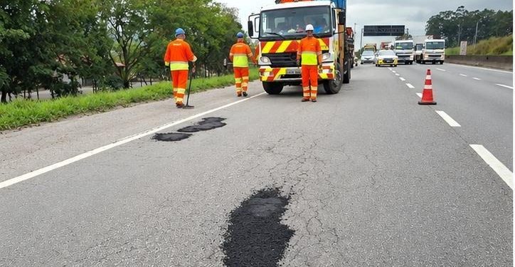 Rio-Santos terá obras de recuperação do pavimento até sexta-feira