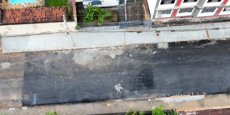 Barra Mansa libera trânsito em rua do Verbo Divino após obras de recuperação