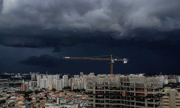Sudeste tem chuvas mais intensas nesta segunda-feira
