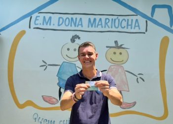 Diogo Balieiro vota em Resende