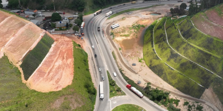 Obras na Serra das Araras vão alterar retorno na Dutra