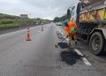 Via Dutra passa por obras em trechos do Sul Fluminense até sexta-feira